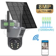 Kamera Solarna WIFI Obrotowa IP66 8MP