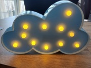 Lampka chmurka niebieska