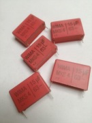 Kondensator 15uF 63V WIMA  MKS raster 22mm  2 szt