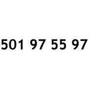 ZŁOTY NUMER 501 97 55 97