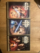 Gwiezdne Wojny Star wars Mroczne Widmo Zemsta Sithów Atak Klonów 6dvd PL