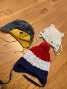 Zestaw czapek Coccodrillo r. 48-50 