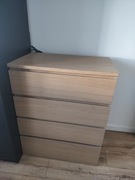 Komoda Malm Ikea stan idealny 80 4 szuflady