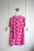 MAX & Co. Max Mara sukienka fuksja w kwiaty retro chic L/XL
