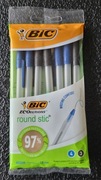 Zestaw długopisów BIC Round Stic 7 sztuk czarne niebieskie