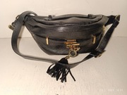 Torebka skórzana, skóra naturalna, nerka