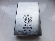 Zapalniczka Zippo Browning RKM Wz 28 Mauser Vis Grawer Wojsko Polskie