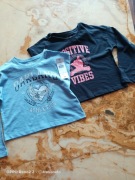 Bluzka, dziewczynka, r.116, t-shirt crop, taniec