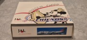 JC Wings Boeing b747-400 Japan Airlines 1:400  JA8908 Friends #1