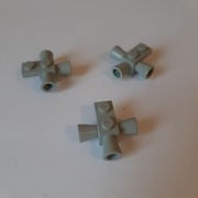 3963 Light Gray Old Brick, Modified 1 x 1 Loudspeakers / Space Rockets 9