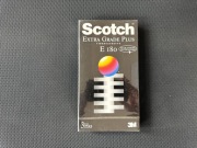 Kaseta Scotch E-180 EGP - NOWA, ZAFOLIOWANA - VHS video