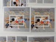 1992 Olimphilex 92 Fi blok 148A ** 148B ** - 2 szt komplet