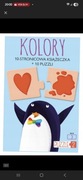 Kolory 10 stronicowa książeczka +10 puzzli