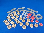 Dune Wojna o Arrakis zestaw budynki, skały i znaczniki czerwia - Sztos!