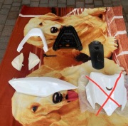 Boczek Lotka Wloty Błotnik Klamka Yamaha Jog RR CS