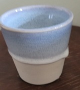 Mała doniczka Osłonka niebieska mini wazon 7 x7