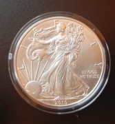 1 Dolar - USA - Amerykański Orzeł - Uncja - srebro - 2010