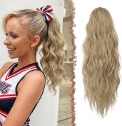 Kucyk koński ogon przedłużenie blond 67cm feshfen 