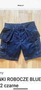 SPODENKI ROBOCZE BLUEWEAR 50 czarne 88-92 pas