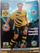 Panini Cards UCL 2014/15 Defensive Rock - Mats Hummels