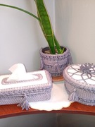 Komplet osłonek ze sznurka poliestrowego używany 