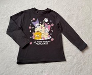 Zara saniro kuromi koszulka szara antracyt 139 8/9l modna wygodna