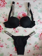 Komplet bielizny Victoria's Secret 75B M push up 