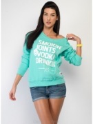 Bluza Diamante Wear Smokin Joints & Vodka Drinkin