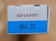 Toner Oryginalny Sharp MX-31GTCA MX31GTCA Błękitny