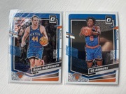 2x Karta NBA PANINI - NEW YORK KNICKS - BOGDANOVIC ANUNOBY