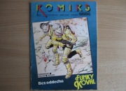 Funky Koval Bez oddechu komiks fantastka 1 wydanie 1987 r 