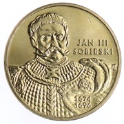 Moneta 2 zł Jan III Sobieski 2001