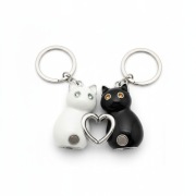 Zestaw 2 Breloków Magnetycznych Kotki