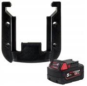 Milwaukee M18 Uchwyt na baterie Click Czarny