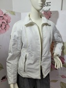 LUISA CERANO KURTKA ECRU PRZEJŚCIOWA