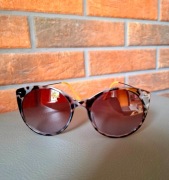 Okulary przeciwsłoneczne panterka kocie