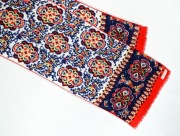 Piękny, jedwabny, vintage, długi szal VANESSA