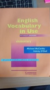 English Vocabulary In Use Elementary
