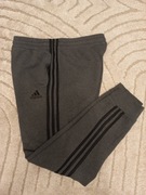 Adidas męskie spodnie dresowe dresy szare grey bawełna roz. M Super stan!