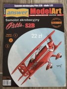 Model kartonowy samolot akrobacyjny Pitts S2B