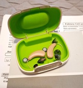 Aparat słuchowy prawy i lewy Phonak Bridge 12+ CIC Geers wewnątrzuszny