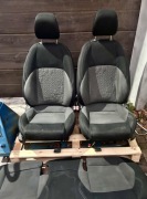 Alfa Romeo Giulietta komplet siedzeń/fotel/kanapa, kolor czarno-szary