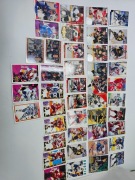 Karty hokejowe NHL ZSRR 90s duży zestaw kolekcja 44 szt.