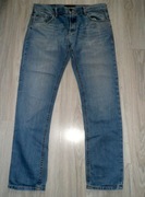 SPODNIE ZARA JEANS NIEBIESKIE 46 XL pas 48/180