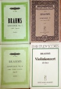 J. Brahms: 1. 3. 4. Symfonia, Serenada, Tańce węgierskie, koncer skrzypcowy