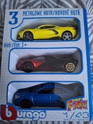 Bburago 3 Auta 1/43