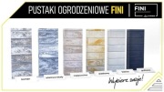 Pustak ogrodzeniowy Styrobud Fini gładki 50x20x20