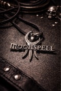 Moonspell wisiorek na rzemieniu vintage