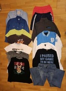 Zestaw 14 ubrań dla chłopca 164/170,  markowe 