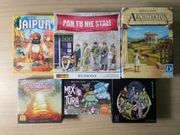 Zestaw gier planszowych Jaipur, Pan tu nie stał, Mixtura, Elementum, Gejsze